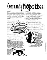 Second Grade Community Project Ideas