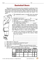 Basketball Bears