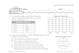 Math Warm-Up 175 for Gr. 3 & 4: Graphs, Data & Probability