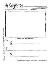 How to Guyku (Poem Template)