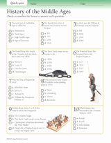 History of the Middle Ages Quiz